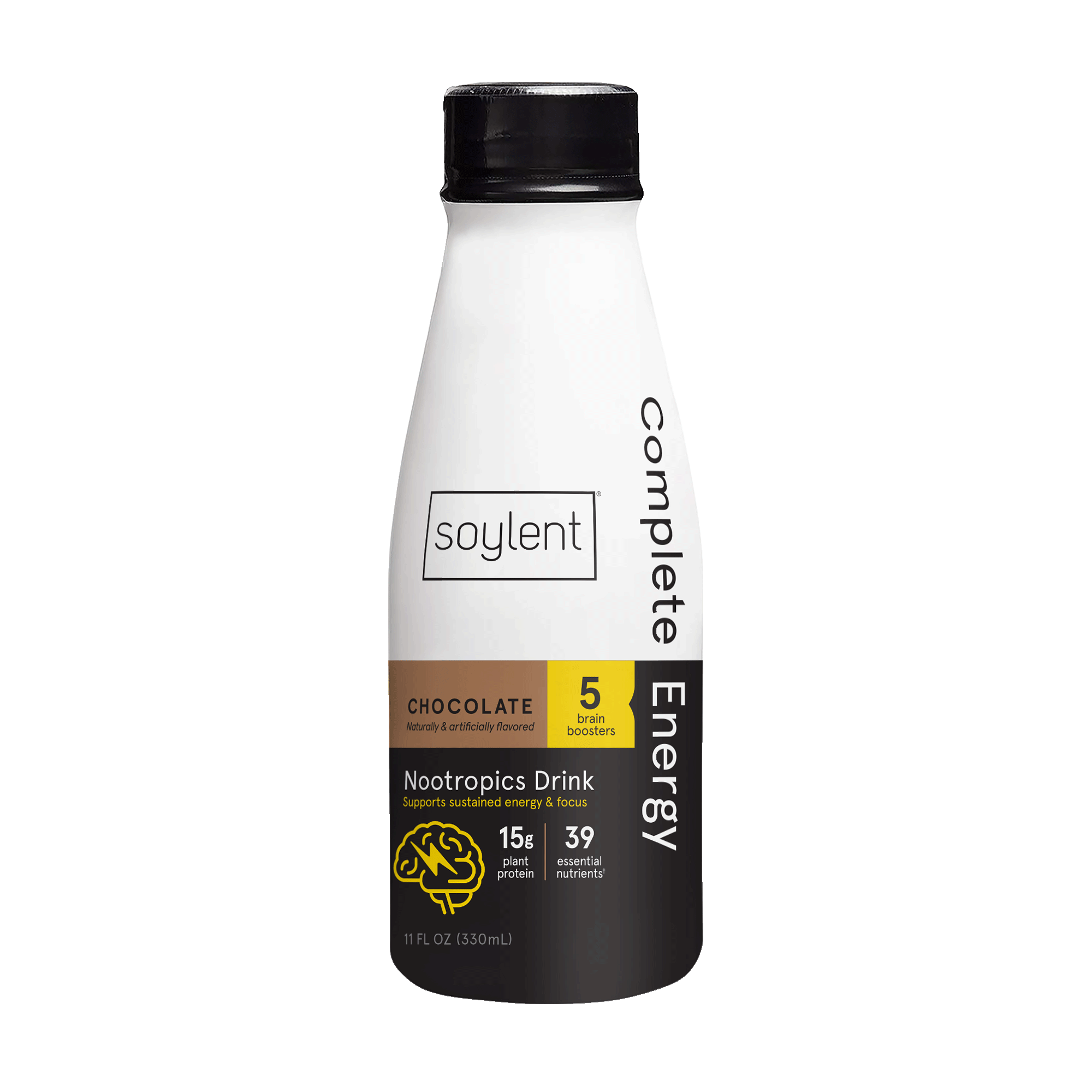 Soylent Complete Energy Chocolate bottle